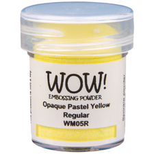 WOW Embossing Pulver - Opaque Pastel Yellow
